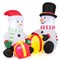 Costway 5FT Christmas Inflatables with Gift Boxes 4 Bright LED Lights for for Party